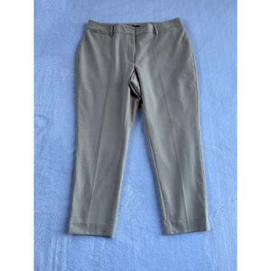 White House Black Market Dressy Tan Pants, Size 12R, Neutral, Corpcore Tailored